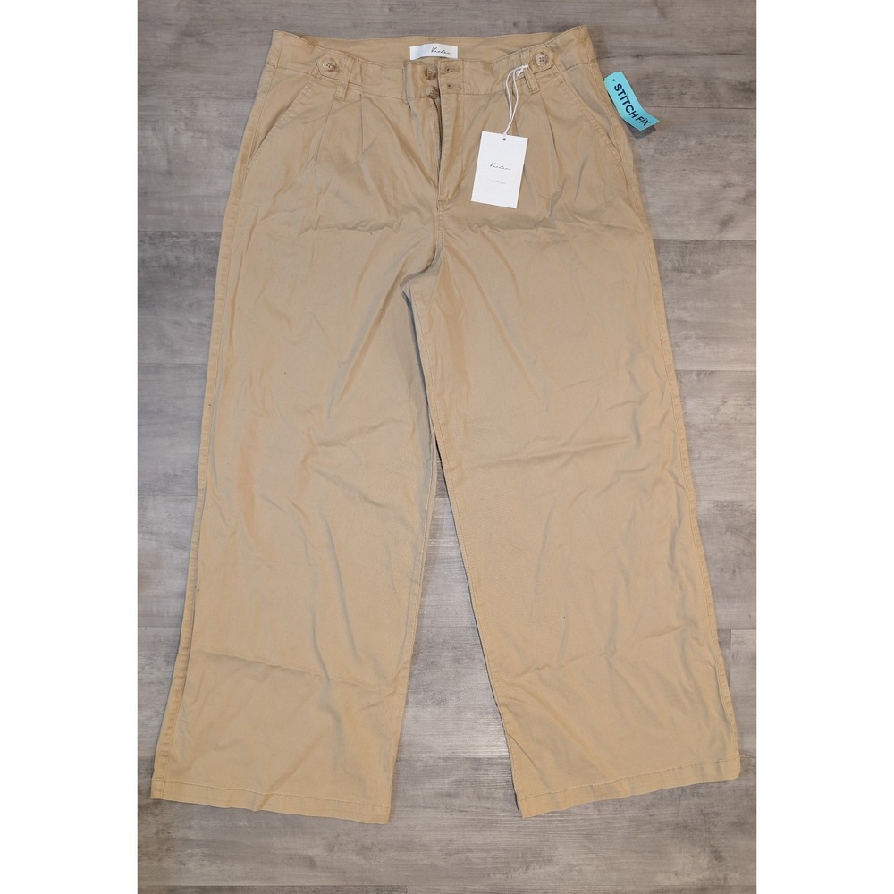 Kancan Women's Tan Khaki Trousers, Size 14 – Stitch Fix Personal Styling